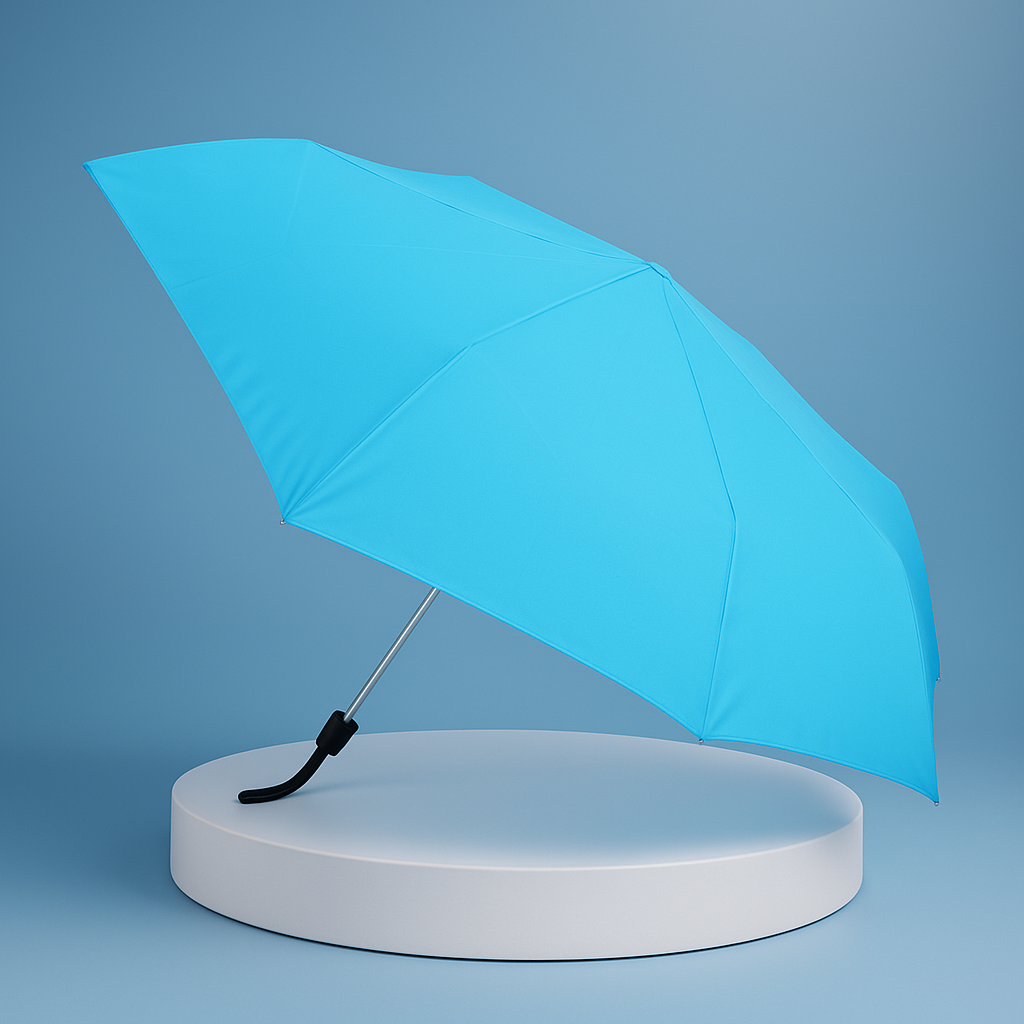 3-Fold Umbrella Summer Sun and Rain Protection Foldable Cute Umbrella || UV Protection Rain Sun Umbrella || Travel Accessories || Umbrella for Children, Girls, and Boys (1 Pc)